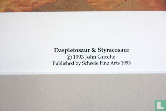 Daspletosaurus and Styracosaurus - Afbeelding 3