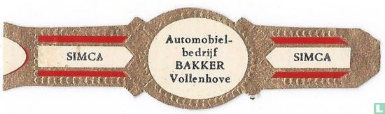 Automobielbedrijf Bakker Vollenhoven - Simca - Simca - Afbeelding 1