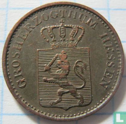 Hessen-Darmstadt 1 pfennig 1871 - Afbeelding 2
