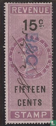 a 1874 Queen Victoria 15 cents