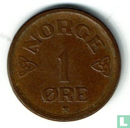 Norwegen 1 Øre 1956 - Bild 2
