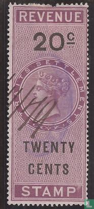 a 1874 Queen Victoria 20 cents