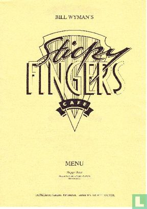 Sticky Fingers Café: menukaart (a) - Image 1