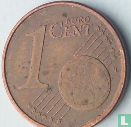 Luxemburg 1 cent 2003 (misslag) - Afbeelding 2