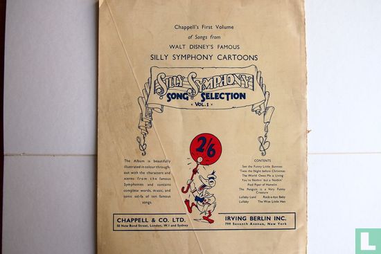 Folio of songs from Walt Disney's famous pictures Mickey Mouse Silly Symphony vol. II - Image 2