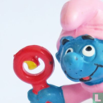 Baby Smurf with rattle  - Image 3