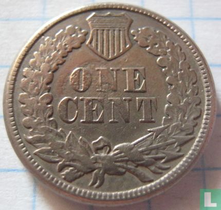 Verenigde Staten 1 cent 1861 - Afbeelding 2