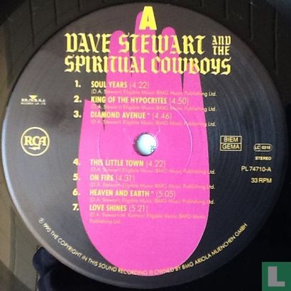 Dave Stewart and the Spiritual Cowboys - Image 3