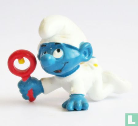 Baby Smurf with rattle   - Image 1