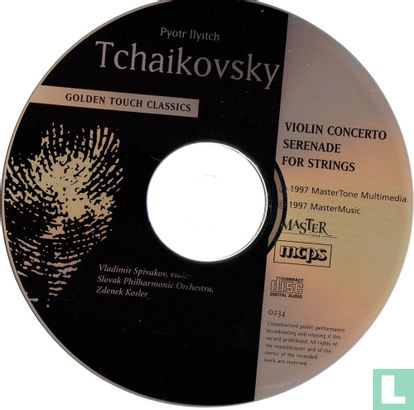 Pyotr IIyitch Tchaikovsky: Violin Concerto - Serenade for Strings - Afbeelding 3