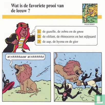Wilde dieren: Wat is de favoriete prooi van de leeuw? - Image 1