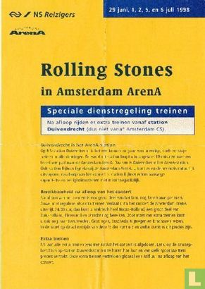 Rolling Stones: folder NS Amsterdam Arena  - Afbeelding 1