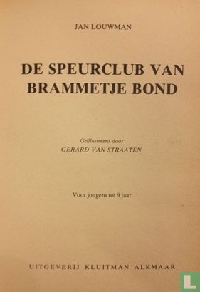 De speurclub van Brammetje Bond - Image 3