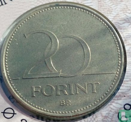 Hongrie 20 forint 1998 - Image 2