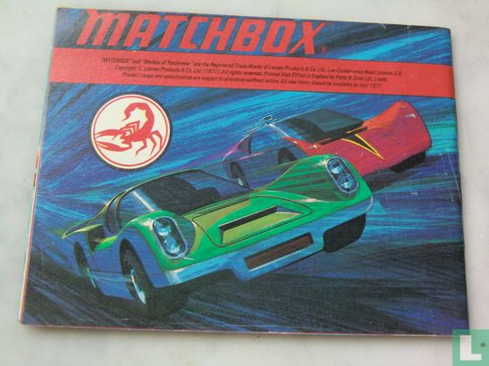 Matchbox Collectors Catalogue 1971 - Afbeelding 2