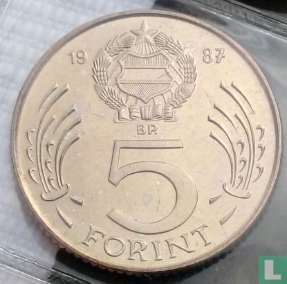 Hungary 5 forint 1987 - Image 1