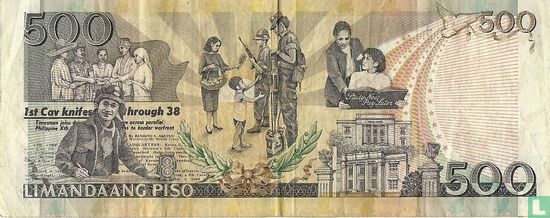 Philippines 500 Peso 2009 - Image 2