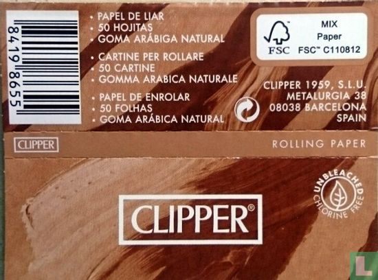 clipper the brush collection Standard Size Brown 