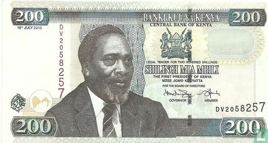Kenia 200 Shilling 2010 - Afbeelding 1