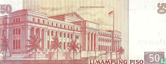 Philippines 50 Pesos 2008 - Image 2