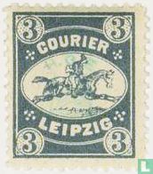 Courier and private post (local stamp)