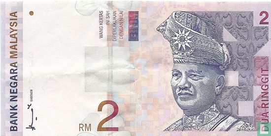 Maleisië 2 Ringgit 1996 - Afbeelding 1