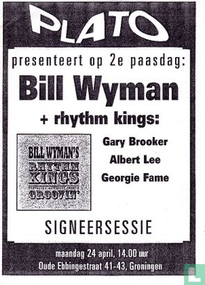 Rolling Stones: Bill Wyman: signeersessie