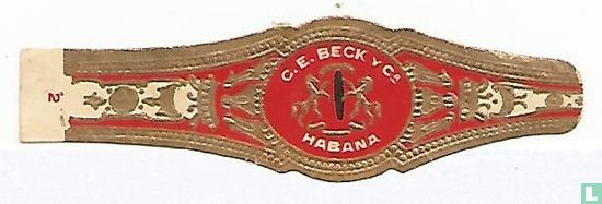 C.E.Beck y Ca. Habana - Afbeelding 1