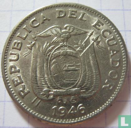 Ecuador 1 sucre 1946 - Afbeelding 1