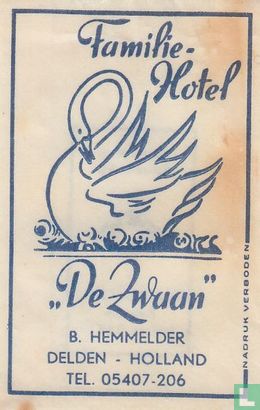 Familie Hotel "De Zwaan" - Afbeelding 1