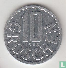 Austria 10 groschen 1985 - Image 1