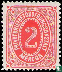 Number in oval (Mercur) 