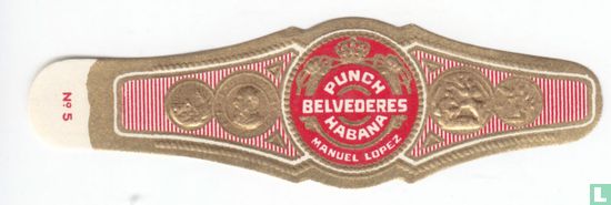 Punch Belvederes Habana Manuel Lopez  - Afbeelding 1