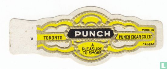 Punch a Pleasure to Smoke - Toronto - Punch Cigar Co. Ltd. [Made in Canada] - Image 1