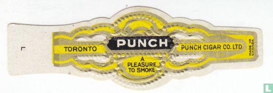 Punch a Pleasure to Smoke - Toronto - Punch Cigar Co. Ltd.  [Made in Canada] - Afbeelding 1