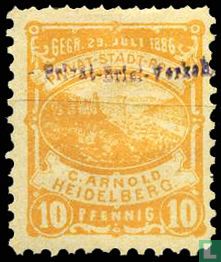 Kasteel van Heidelberg (met opdruk) 