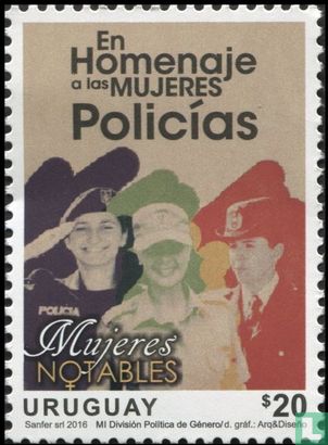 Ter ere van vrouwelijke politieagenten