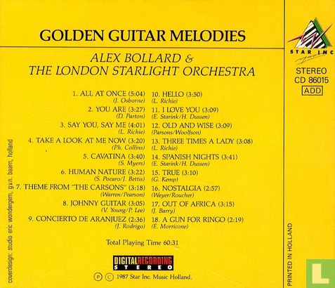 Golden guitar melodies - Afbeelding 2