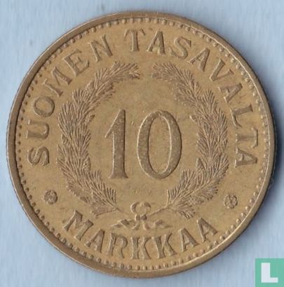 Finland 10 markkaa 1935 - Afbeelding 2