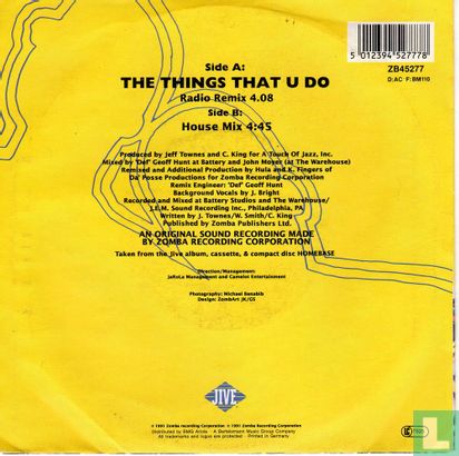 The Things That u Do - Afbeelding 2