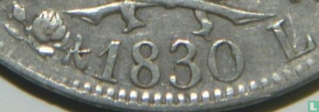 France 5 francs 1830 (Charles X - L) - Image 3