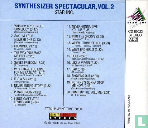 Synthesizer Spectacular 2 - Image 2
