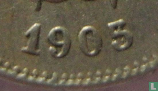 België 5 centimes 1905/04 (NLD) - Afbeelding 3