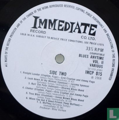 Blues Anytime Vol. II - An Anthology of British Blues - Bild 3
