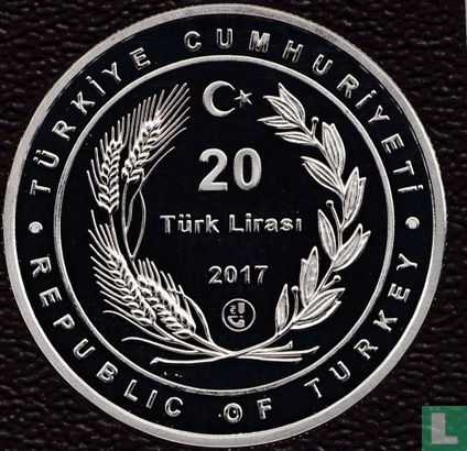 Türkei 20 Türk Lirasi 2017 (PP) "Blue Crab" - Bild 1