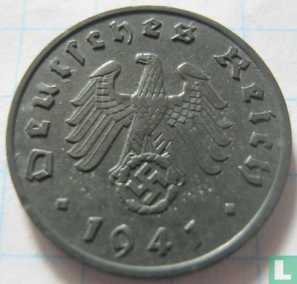 Duitse Rijk 1 reichspfennig 1941 (A) - Afbeelding 1