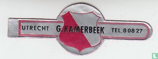 G. Kamerbeek - Utrecht - Tel. 80827 - Afbeelding 1