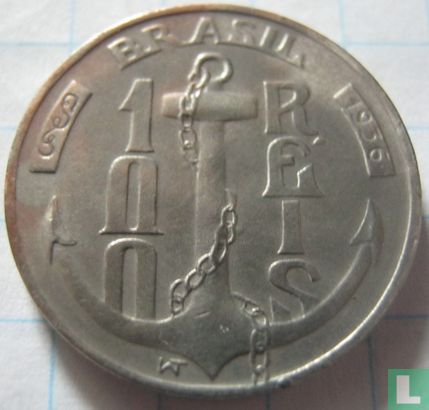 Brésil 100 réis 1936 - Image 1