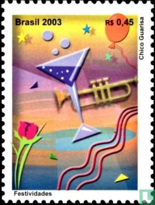 Greeting stamps - Carnival