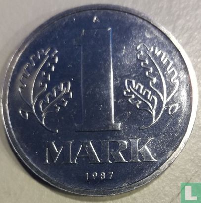 GDR 1 mark 1987 - Image 1